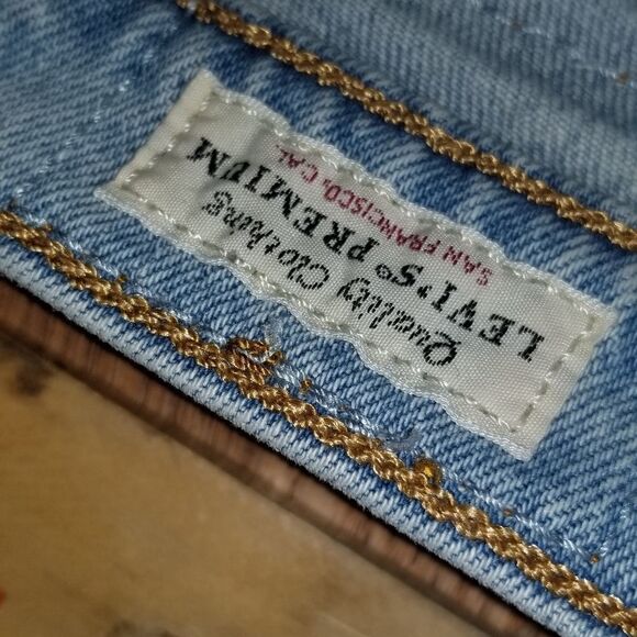501 Big E Levi's jeans in used condition 26x28 - Picture 3 of 16